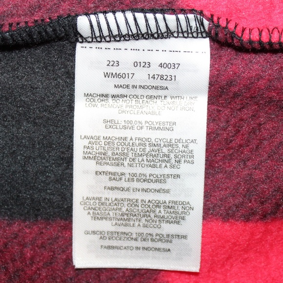 Columbia Buffalo plaid fleece jacket (men’s XL) (NWT) - Picture 9 of 9